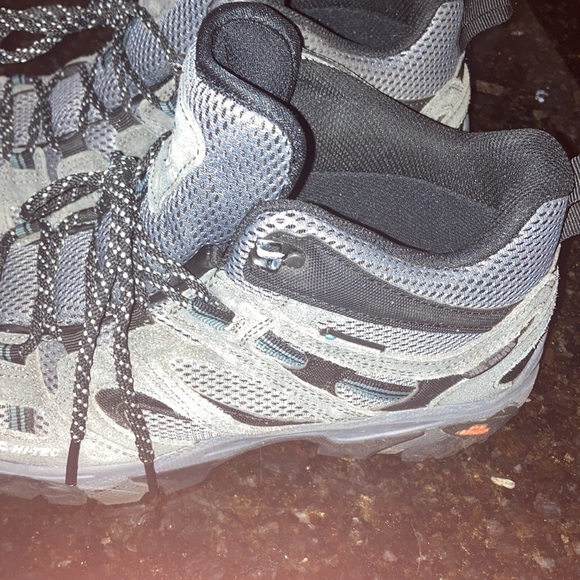 Hi Tec 8D Hiking Mountain Grey Black Shoes - Picture 6 of 10